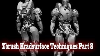 Zbrush Hardsurface Techniques part 3