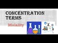 Molality Questions Solved |@ChemistryWithPallavi