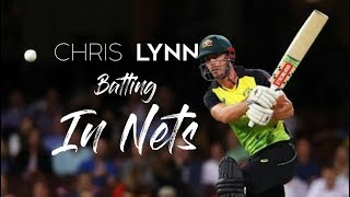 Chris Lynn Batting Practice In Nets (HD) | Sport Blaster