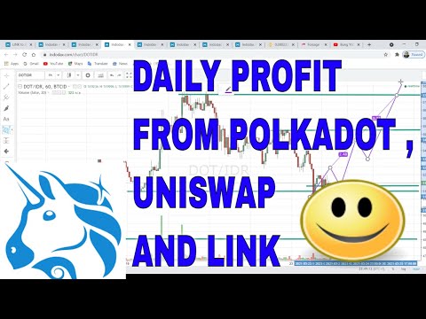 HOW TO GATE DAILY PROFIT FROM POLKADOT , UNISWAP AND LINK || PROFIT HARIAN DARI DOT , UNI DAN LINK