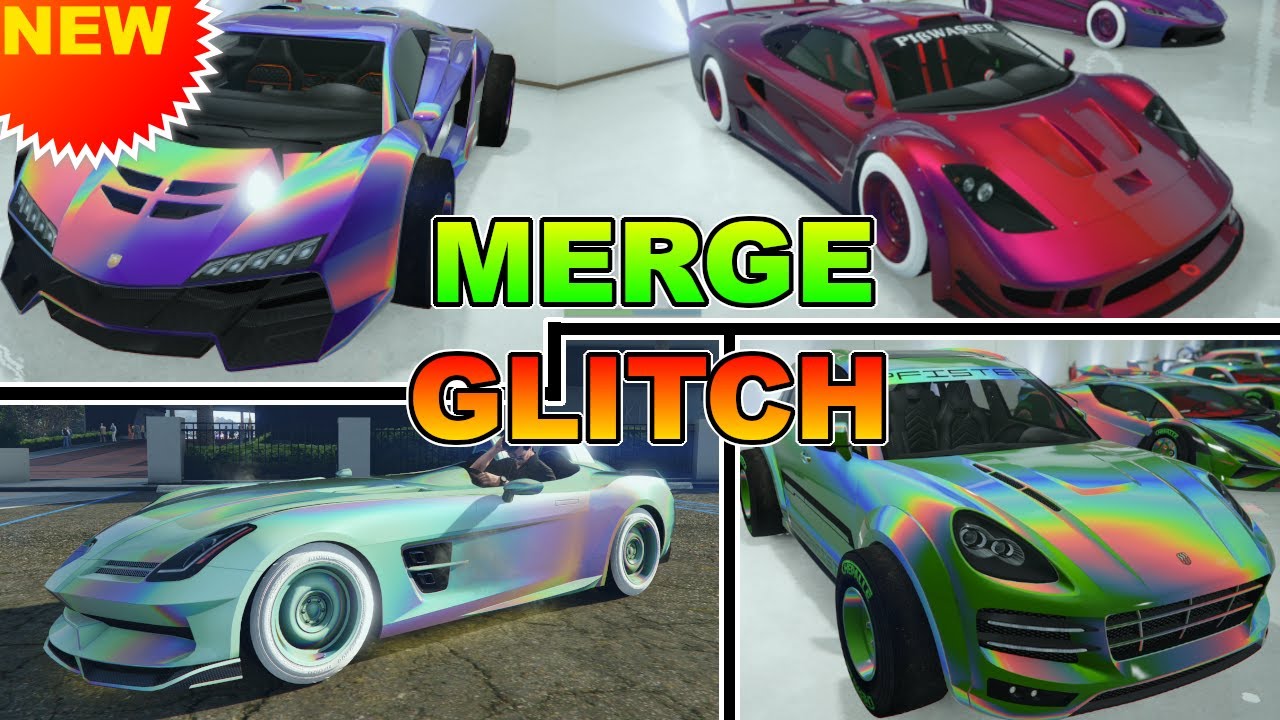 MERGE Glitch! Selber Autos MODDEN Glitch GTA Online Patch 1.61 NHW