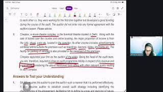 Final Paper 3: AAA&PE | Topic: Ch3: Audit Planning, Strategy and...| Session 2 | 23 Sep 2026