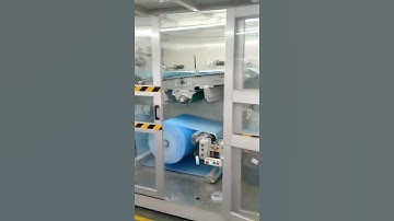 Full Servo Nursing Under-pad Machine Production Case