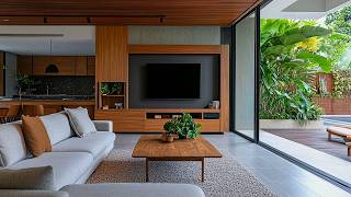 Warm Wood Interior Architecture — How Teak and Walnut Change a Room's Entire Mood