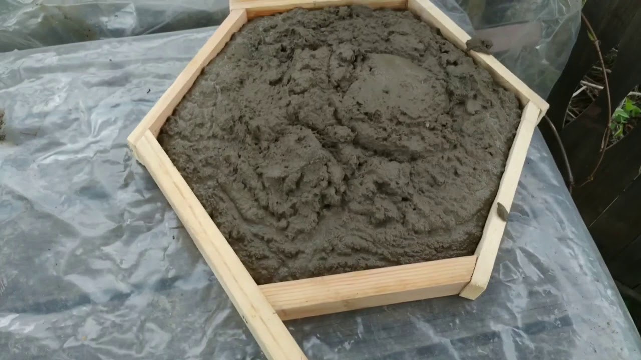 Как сделать тротуарную плитку у себя дома. Формы для тротуарной плитки ...
