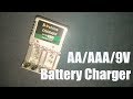 My New AA/AAA/9V Battery Charger