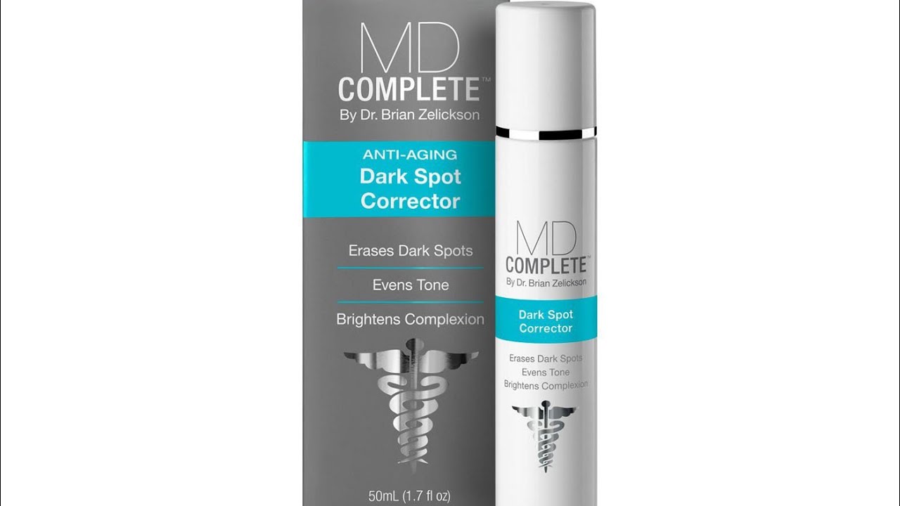 MD Complete Anti-Aging Dark Spot Corrector review - YouTube