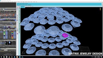 How to make 3D gemvision ring design matrix 8