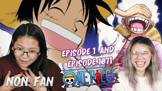 NON One Piece Fan REACT to One Piece Ep 1 & Ep 1071 | ONE PIECE EPISODE 1 & EPISODE 1071 REACTION