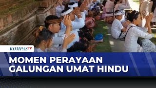 Umat Hindu Rayakan Hari Raya Galungan dengan Khidmat di Berbagai Daerah