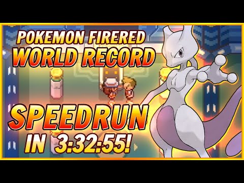 NEW World Record! Pokemon Fire Red Elite 4 Round 2 Speedrun in 3:32:55! (Beat Champion Twice!)