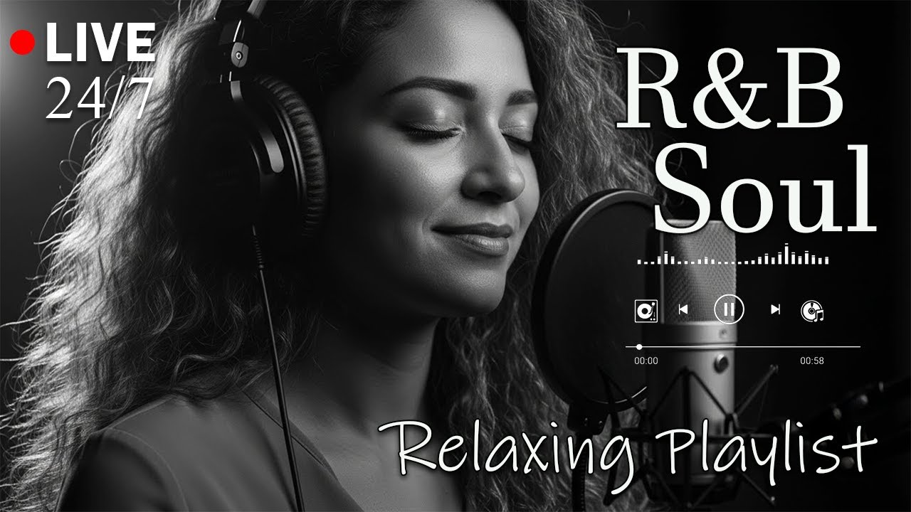 【R&B Soul】Relax & Reflect Playlist – Smooth Vocals & Laid-Back Grooves | 🔴LIVE 24/7