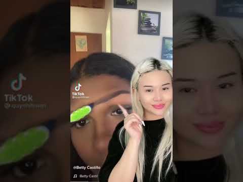 ريم الحواجب بطريقه سهله