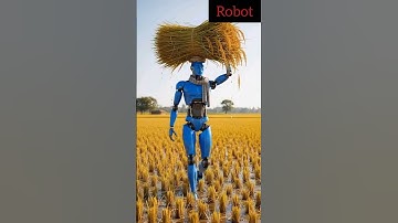 Robots are farming | #robot #farming #farmer #kisan #cartoon #shorts #shortsfeed