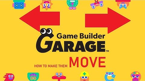 How to make your character move in GAME BUILDERS GARAGE