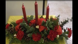 Christmas Flowers Photos     red roses carnations candles   #Subscribe PLS screenshot 4