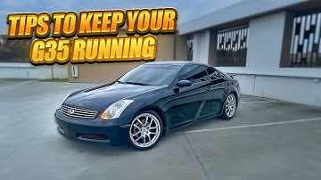 THIS IS HOW YOU GET YOUR INFINITI G35 TO RUN FOR A LONG TIME