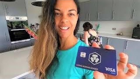 Cute Wife FINALLY receives her MCO Crypto.com Indigo Visa Debit Card! Complete unboxing & REVIEW!