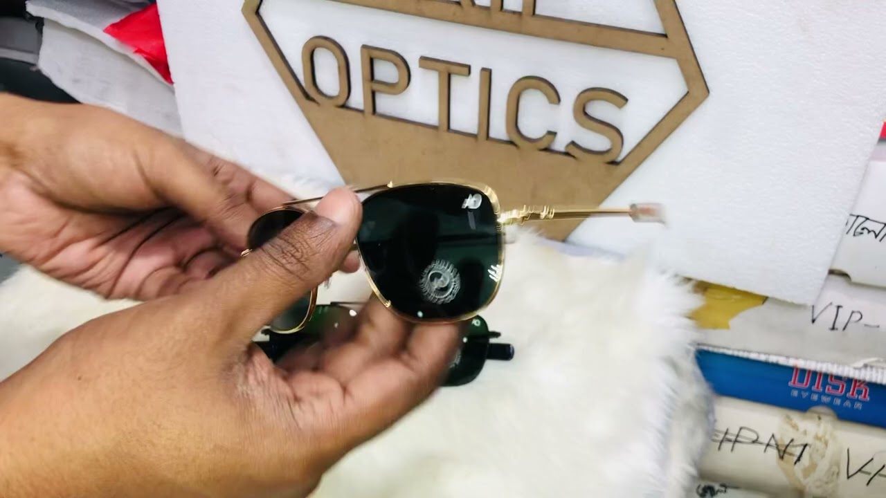 AO pilot shape sunglass