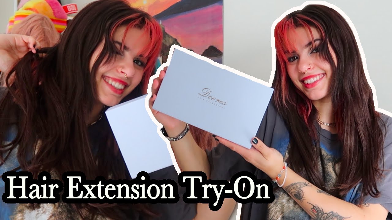 Doores Hair Extensions Try-On
