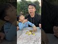 Gold coin prank on dad 🤣😱❤️👶🏻🚀🌈👧🏻✅ Soc family #shorts