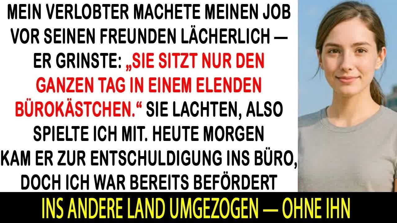 Mein Verlobter verspottete meinen Job – bis alle erfuhren, wem die Firma wirklich gehörte： mir