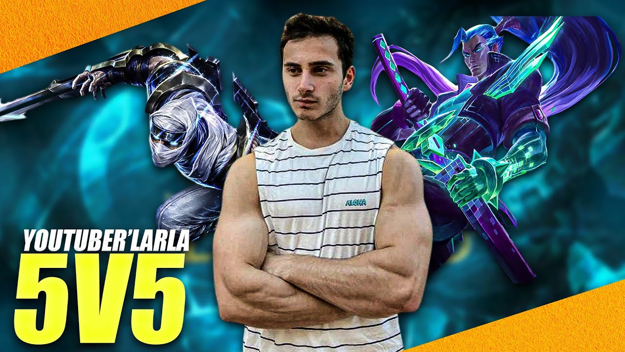 YOUTUBERLARLA 5V5 II    MAİNİMİ ÇEKTİM !!!