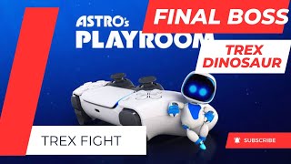 ASTRO'S PLAYROOM [PS5] #4 - FINAL DINOSSAURO 