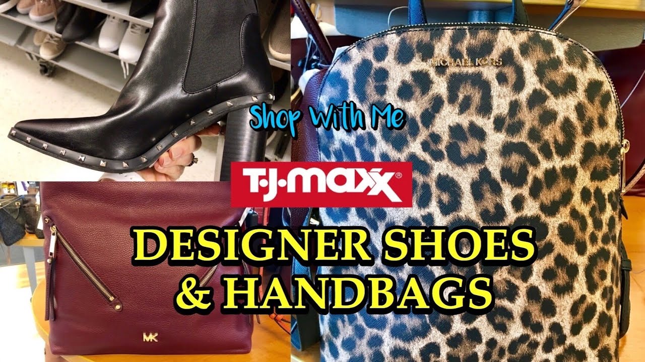 TJ Maxx SHOP WITH ME For Designer Shoes & Handbags YouTube