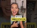 Twinkle Little Star Ukulele Tutorial For Kids ЁЯМЯ In Under A Minute ЁЯХЫ Twinkle Little Star Ukulele Tutorial For Kids ЁЯМЯ In Under A Minute ЁЯХЫ