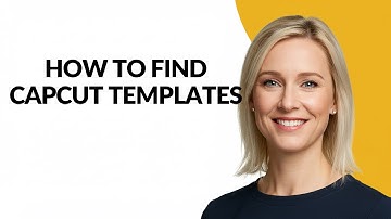 HOW TO FIND CAPCUT TEMPLATES - Julia