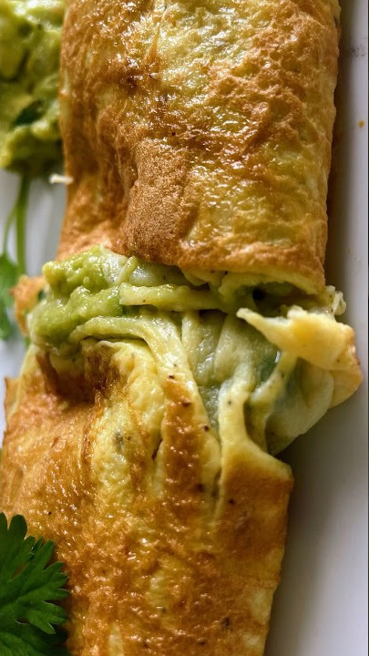 Avocado omelette 🥑 🍳 #shorts #egg #avocado #omelette
