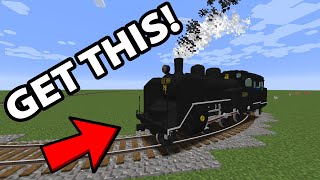 WORKING Steam Train TUTORIAL | Minecraft 1.12.2
