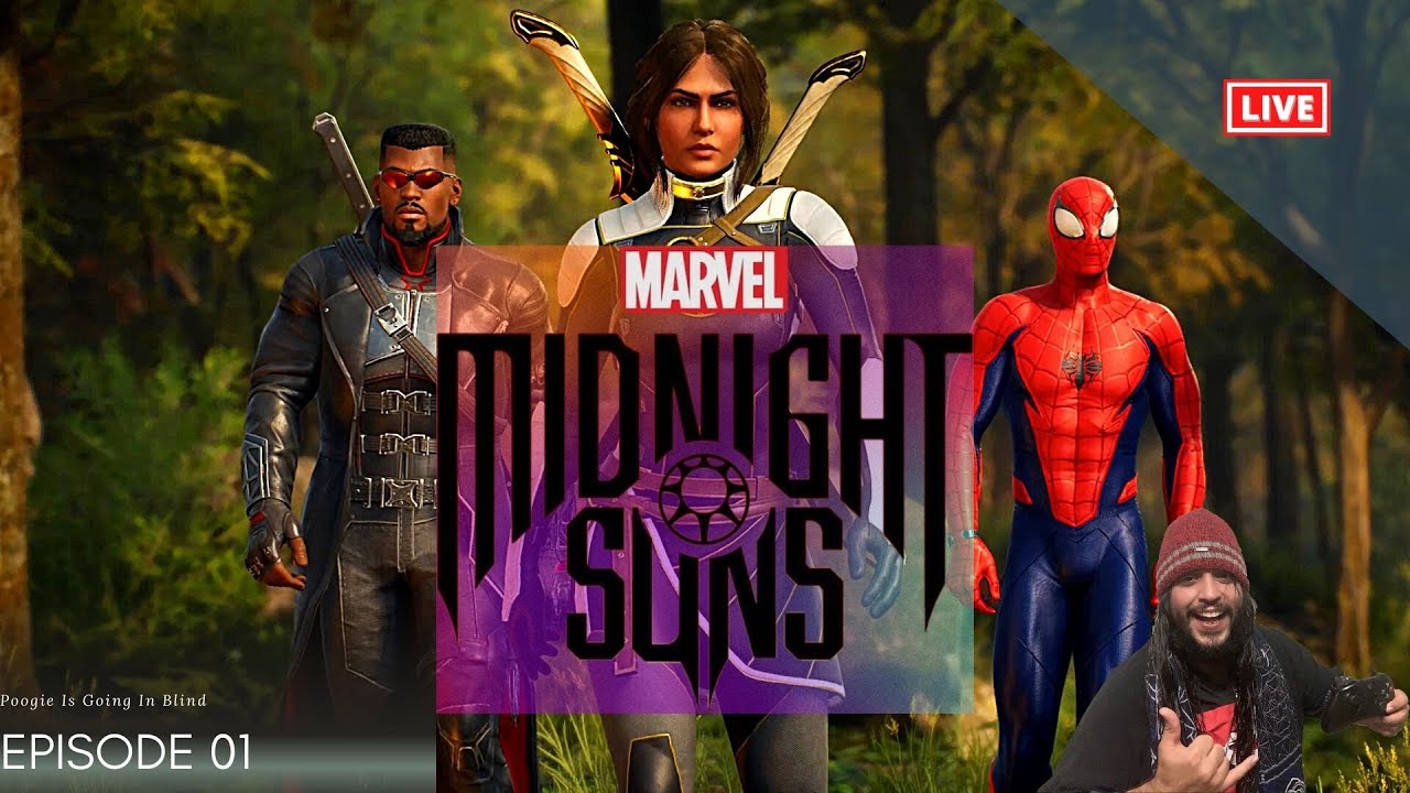 Marvel Midnight Suns Gameplay Live - Poogie Plays - Episode 01