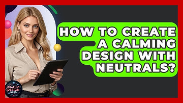How To Create A Calming Design With Neutrals? - Graphic Design Nerd