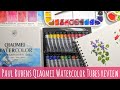 Swatch &amp; Review of Paul Rubens Qiaomei Watercolor Tubes Set of 24: A Great Student Paint Set!