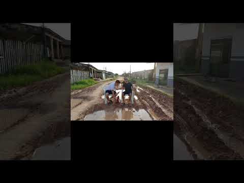 Homens mostram descaso em Manicoré. Cadê o prefeito Lúcio Flávio?