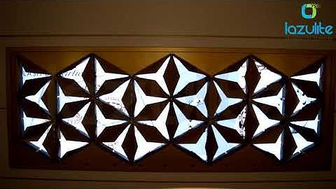 Kinetic Wall – Motion-Activated Interactive Metallic Art | Retail Window Display Technology- Cartier