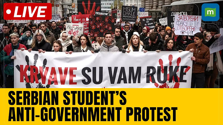 Live: Serbian Students Block Highway In Anti-Government Protest Over Alleged Corruption | N18G