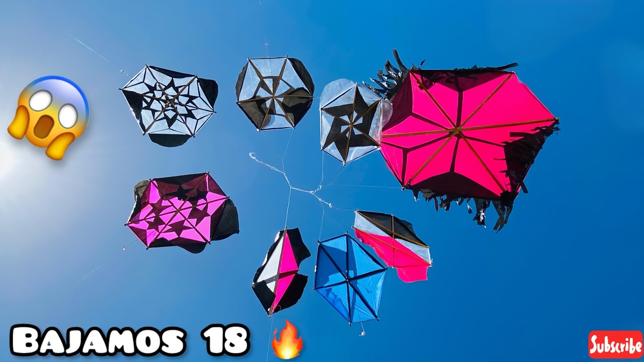 Nos Llevamos 18 🔥 Chichigua Lajiando Quemamos 3 😱 Volando Chichigua Haciendo Guiso Papalote Cometa 