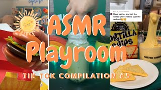 ASMR Playroom TikTok Compilation #5 | Fast Food Burger, Matcha Boba, Cheesy Slime Nachos