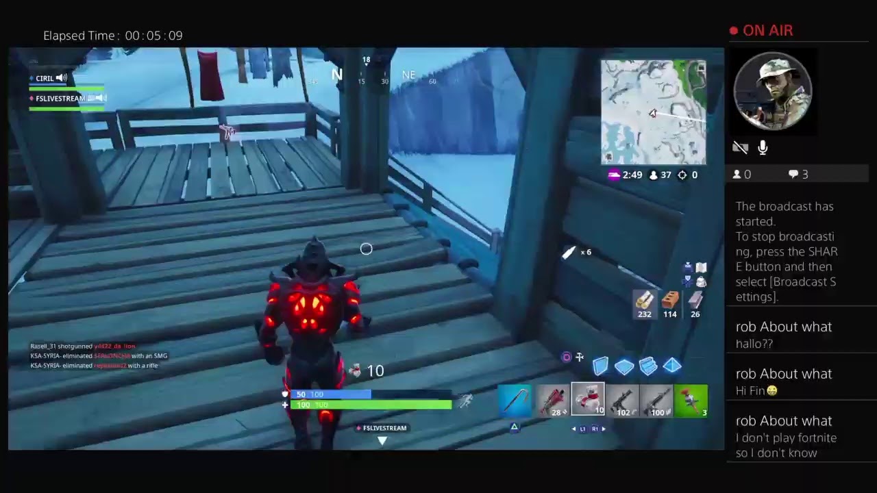 Season 8 week 8 loading screen