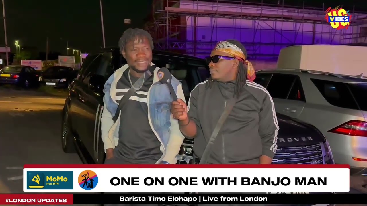 One on one with Banjo Man. Live in London 