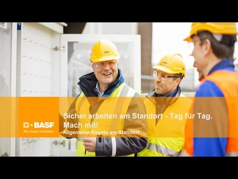 Sicher arbeiten am Standort – Tag für Tag:  Allgemeine Regeln am Standort