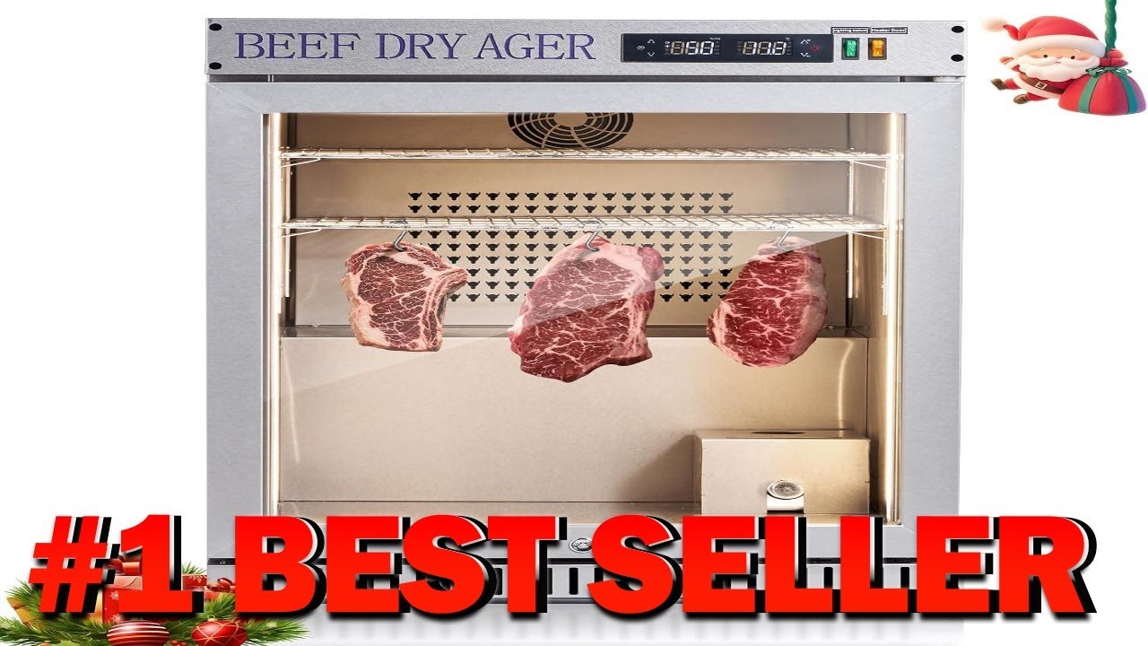 Холодильник для сухой выдержки стейков, 150 л, 5,3 кубических фута - B0F1XPY9FZ