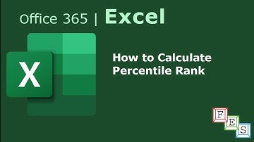 How to Calculate Percentile Rank in Excel - Office 365