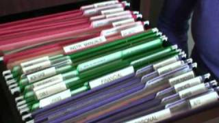 Tips for Organizing a File Drawer