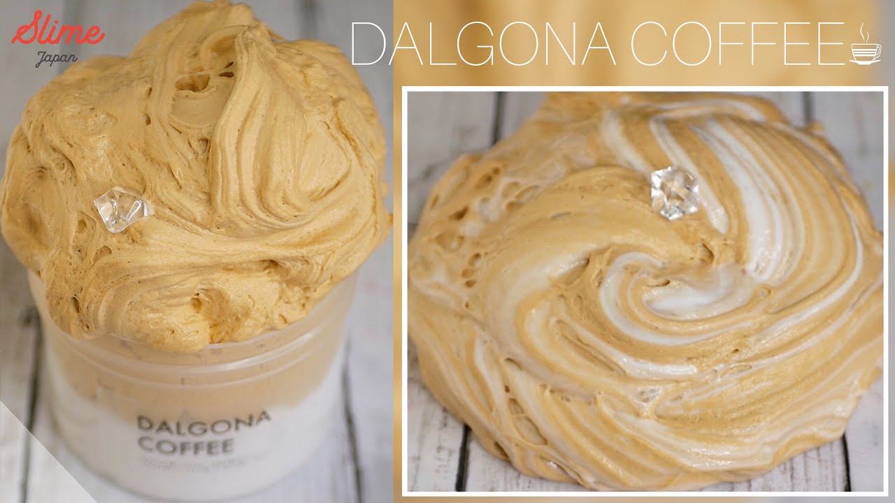 【ASMR】タルゴナコーヒー☕️💭【スライムジャパン】〜フワッフワ天国で癒されましょう〜