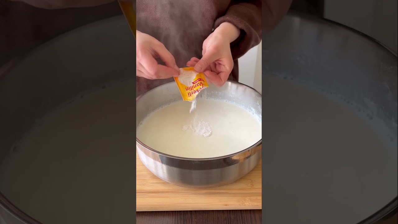 Tam kıvamlı sütlaç 🍚 Tam kıvamlı sütlaç 🍚