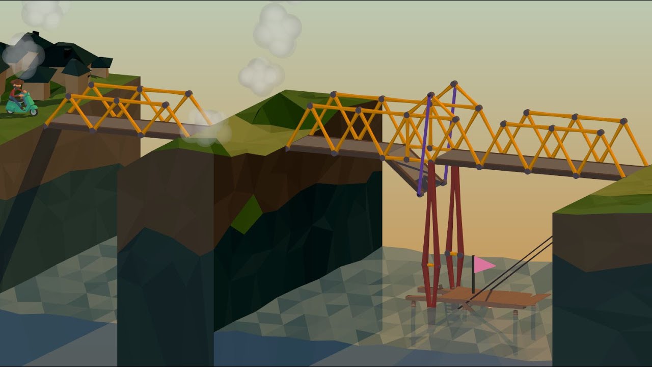 Poly Bridge Workshop Ep 67 [Sorting Bridge] - YouTube